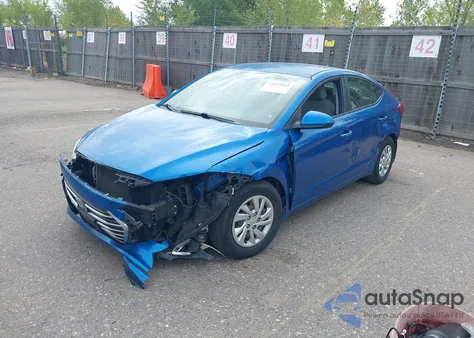 2017 Hyundai Elantra Se из США, поврежденный, VIN 5NPD74LF4HH126106